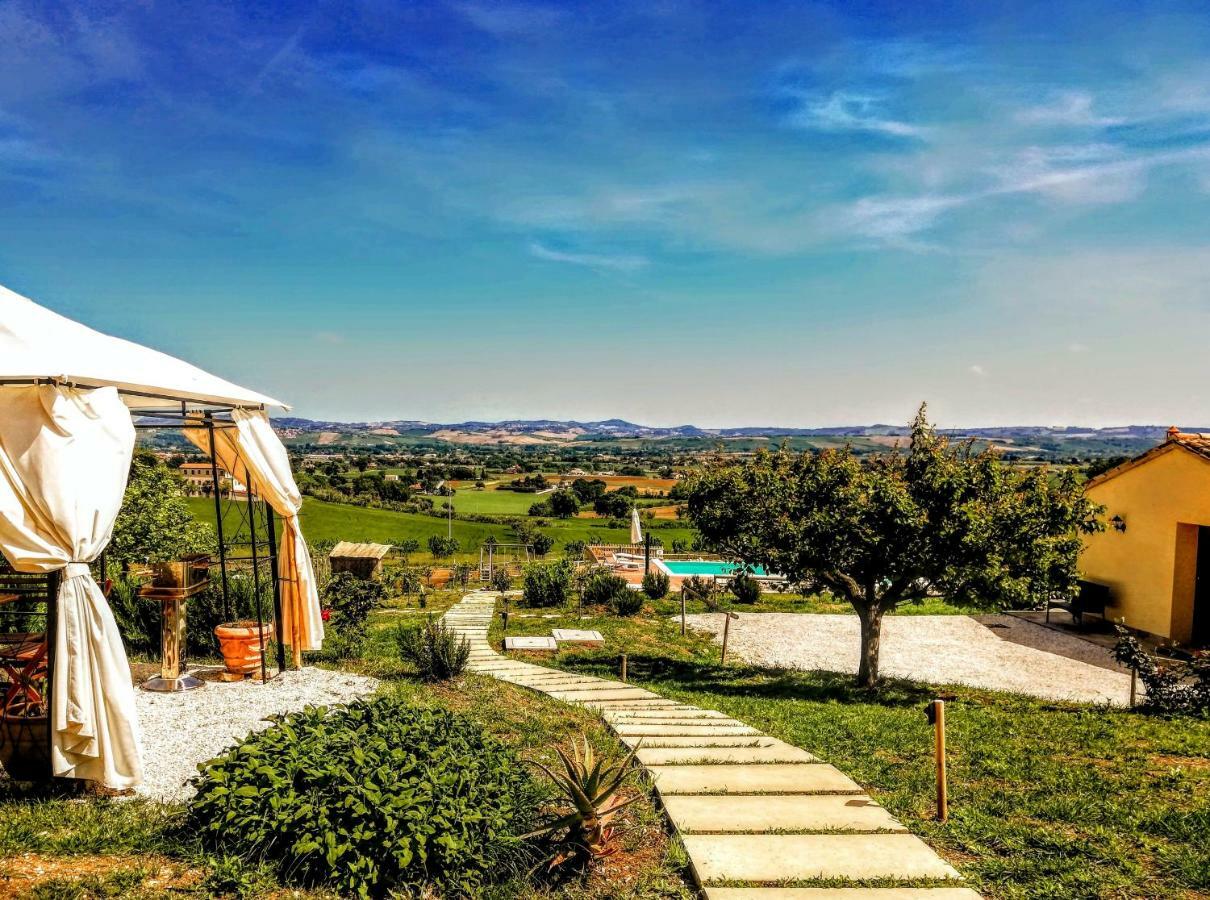 Agriturismo Rosa Antica Monte San Vito Ngoại thất bức ảnh